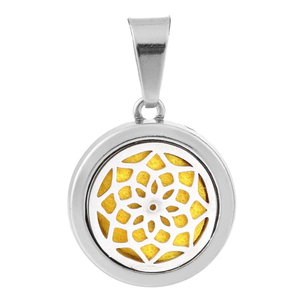 Aromatherapy Pendant – Essential Oil Necklace for Sensory Regulation & Focus