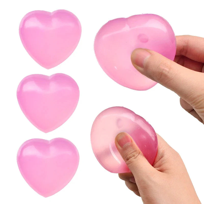 Calming stress relief fidget in heart shape for emotional regulation