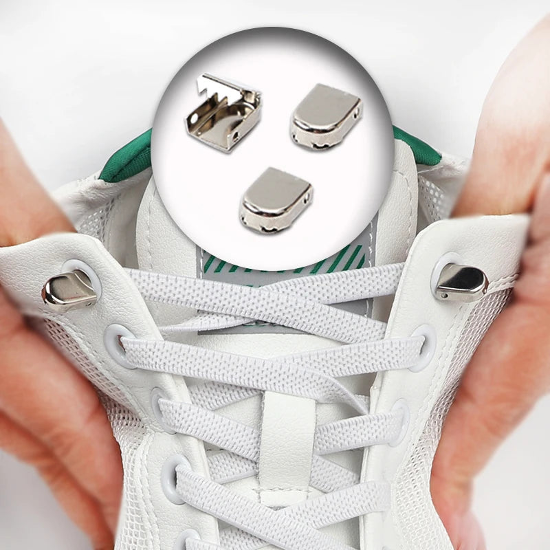 4Pcs No Tie Shoelaces – Effortless, Sensory-Friendly Footwear for All Ages
