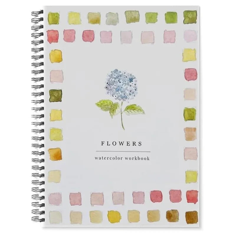 Beginner Watercolour Workbook – Guided Painting Activities for Mindfulness & Skill Building