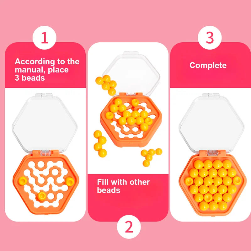 Mini Bead Board Logic Game