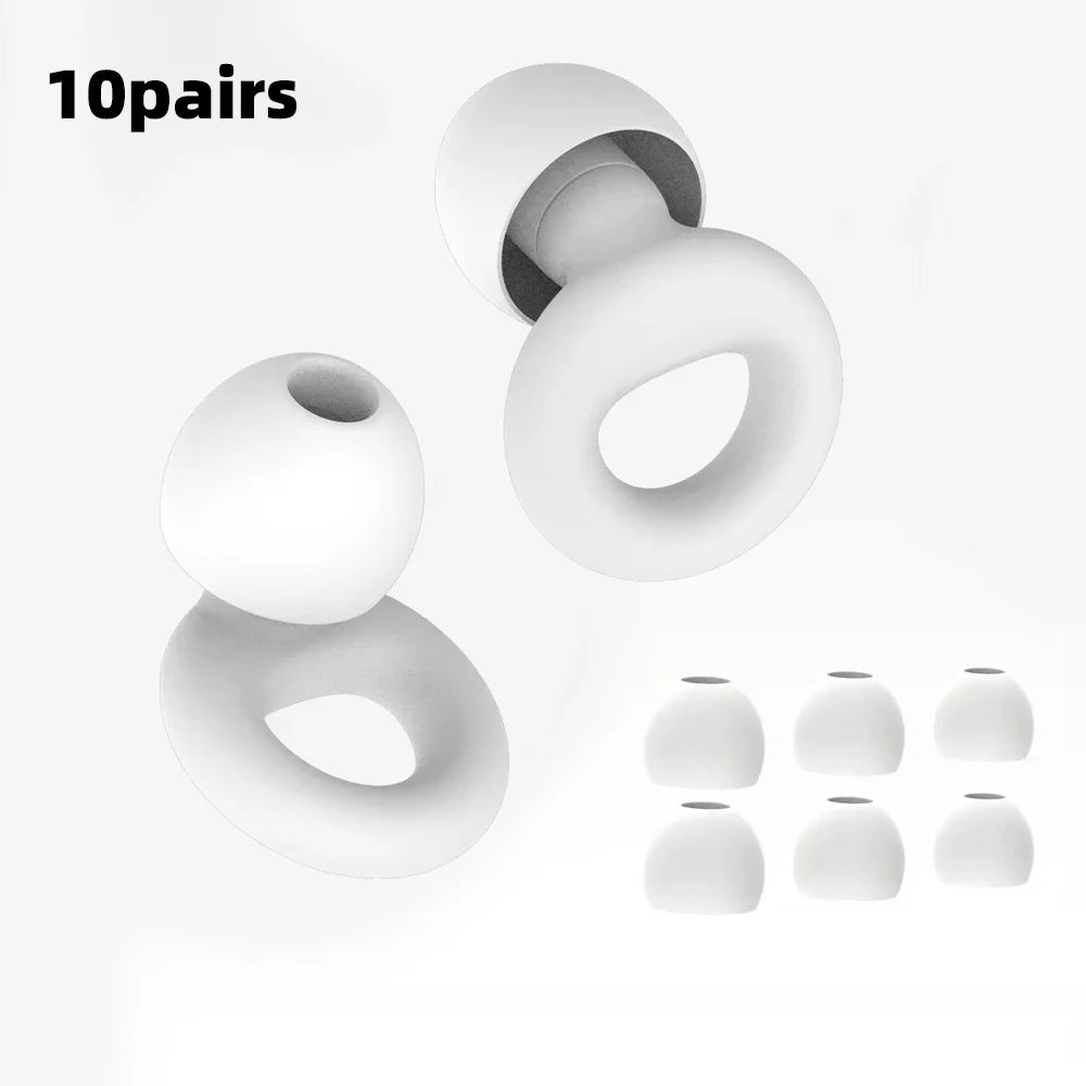 HUAK Silicone Ear Plugs High-Fidelity Noise Reduction for Neurodivergent Teens & Adults