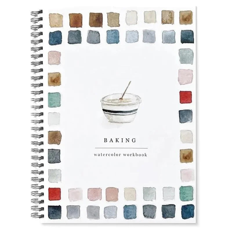 Beginner Watercolour Workbook – Guided Painting Activities for Mindfulness & Skill Building