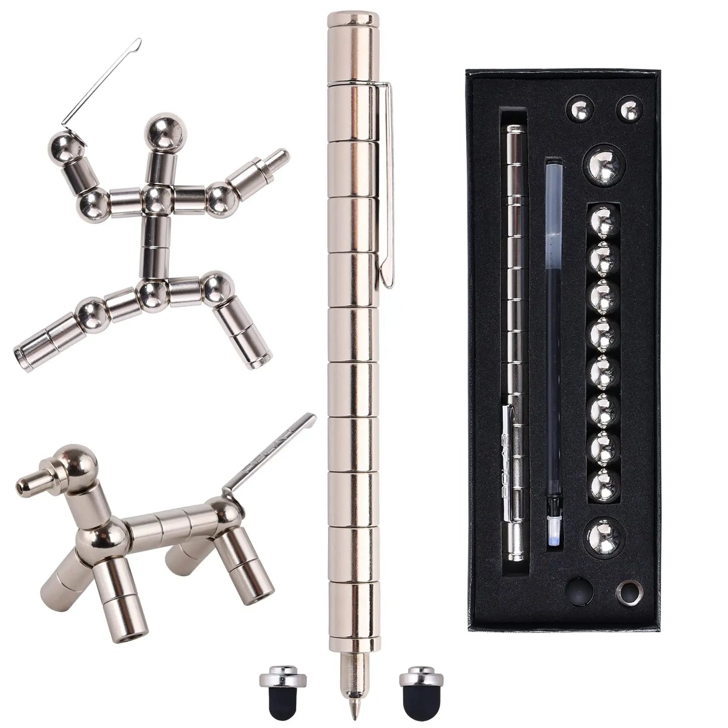 Multifunctional Magnet Fidget Pen – Modular Desk Accessory (Adults Only