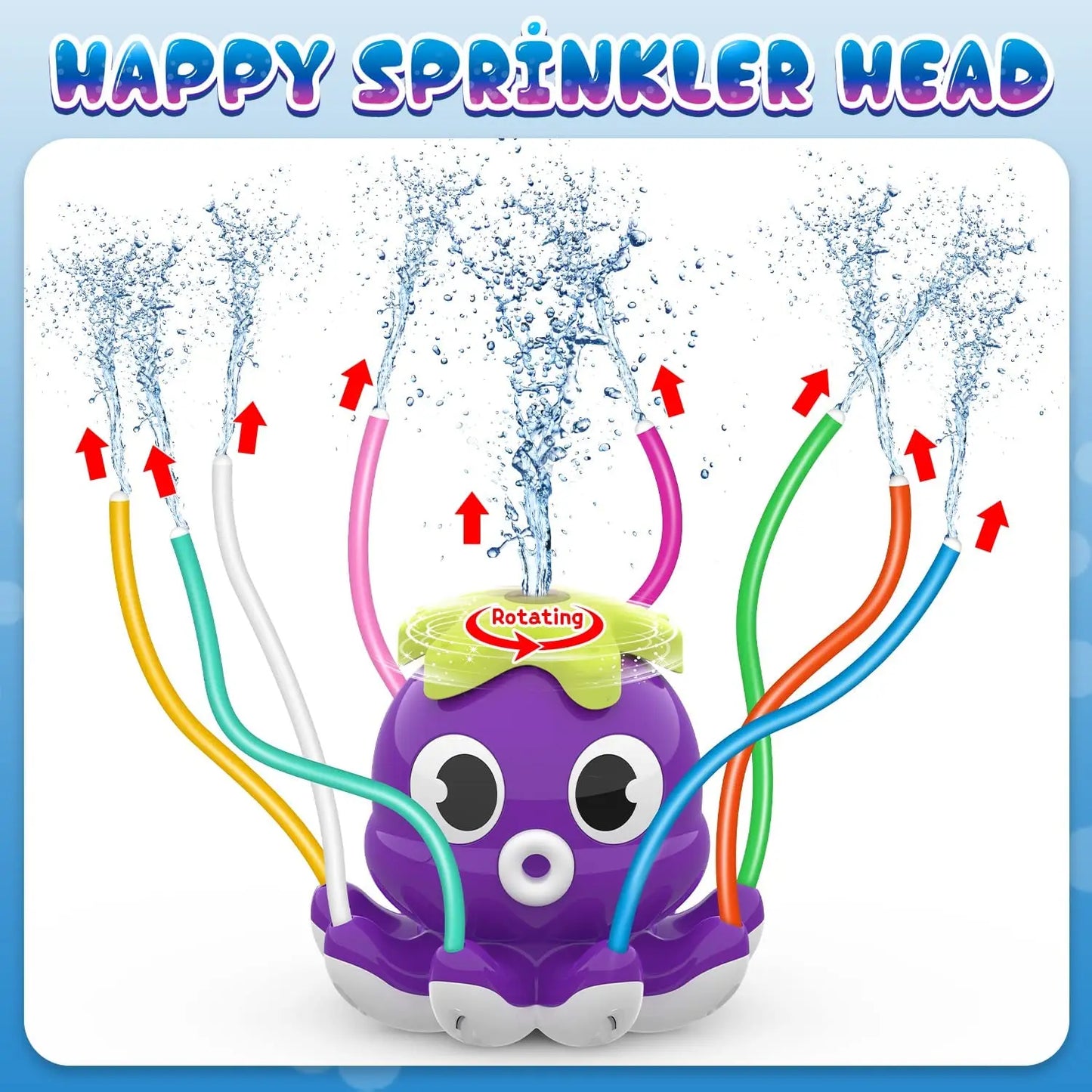 Outdoor Octopus Sprinkler