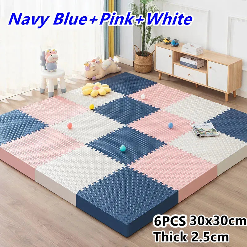 6PCS Playroom Mat