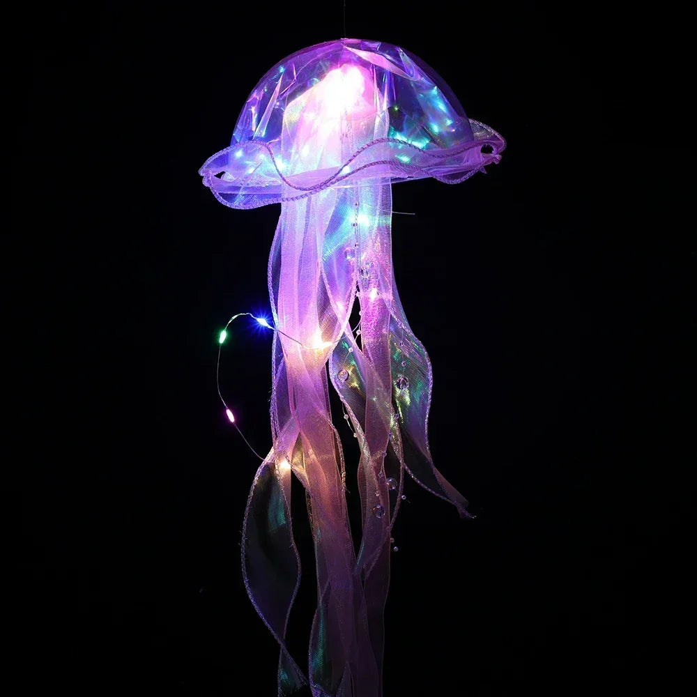 Jellyfish Wall Hanging Decoration Lamps – Calming Sensory Lighting for Neurodivergent-Friendly Spaces
