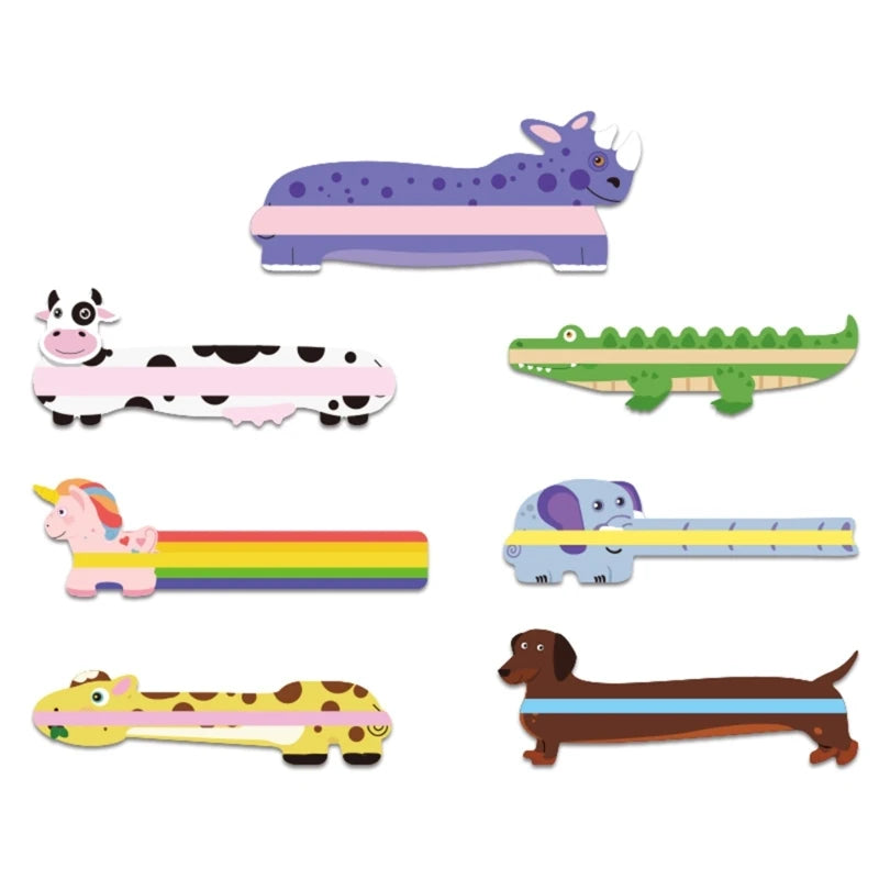 Reading Ruler Bookmarks, Tinted Text Tracker for Visual Comfort & Literacy Support