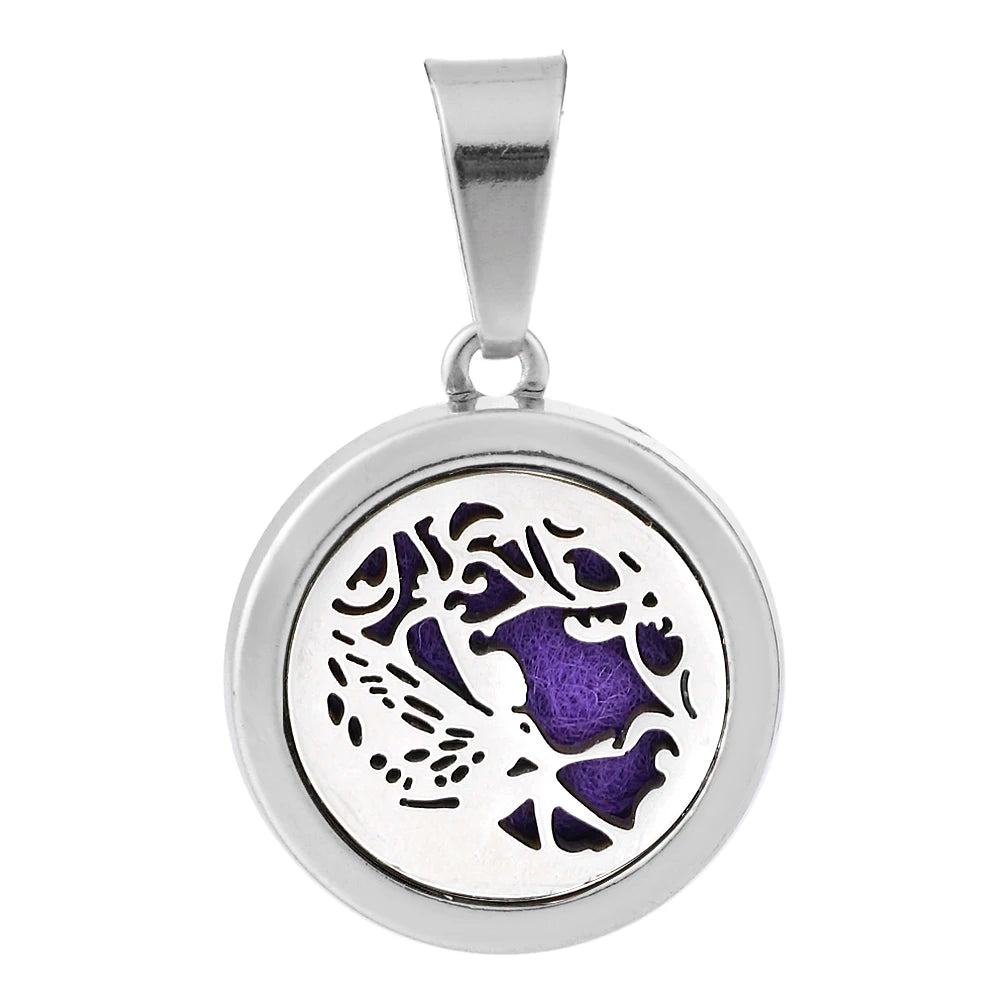 Aromatherapy Pendant – Essential Oil Necklace for Sensory Regulation & Focus