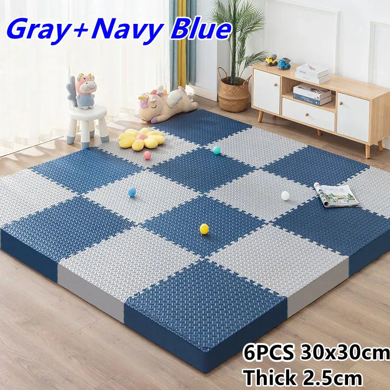 6PCS Playroom Mat