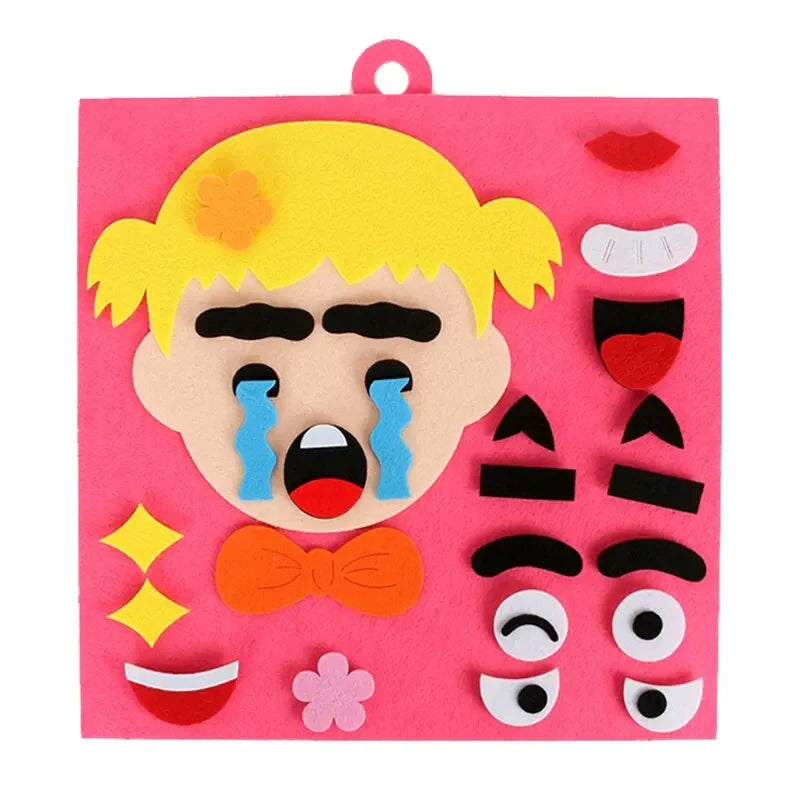 Felt Emotion Change Creative Facial Set