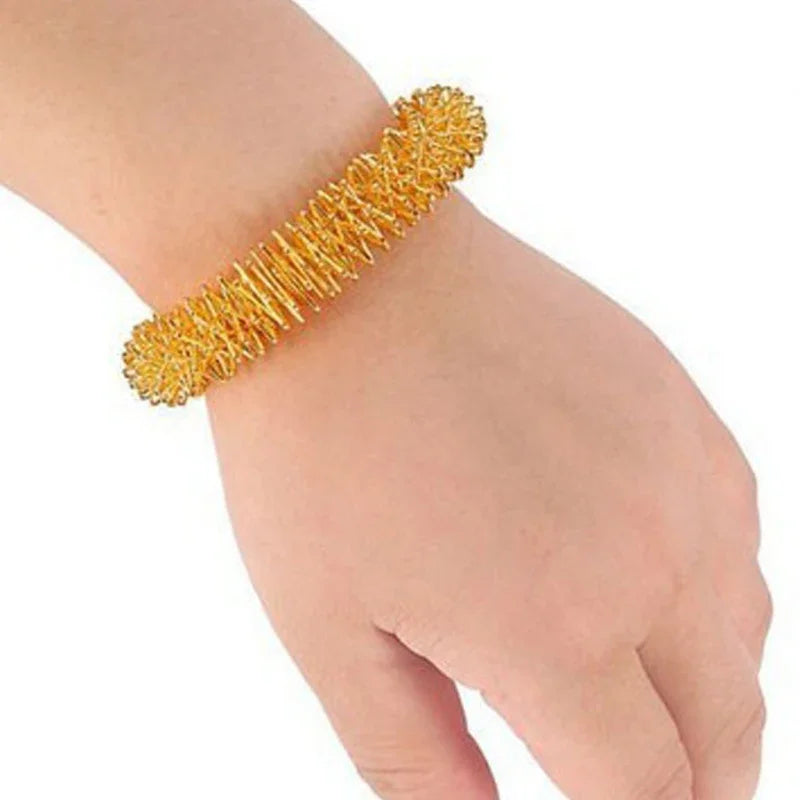 Acupressure Wrist Massage Bracelets- Discreet Stress Relief for Neurodivergent-Friendly Calm