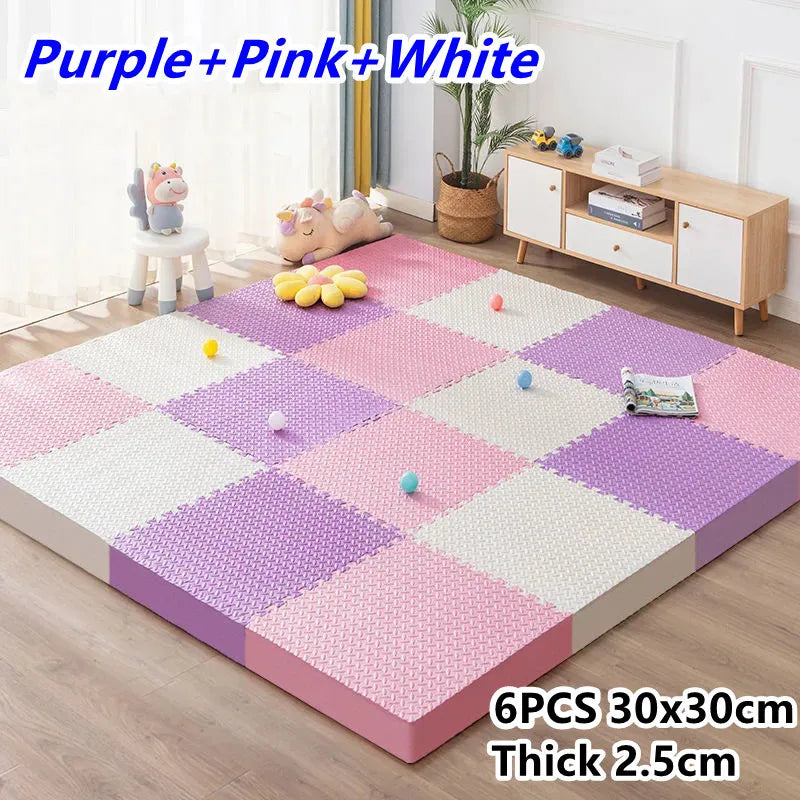 6PCS Playroom Mat