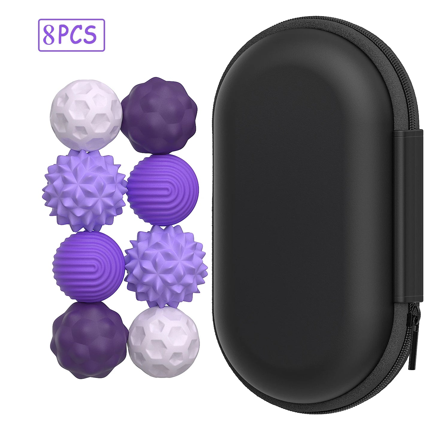 Silicone Magnetic Sensory Balls | Tactile Focus & Visual Engagement Set