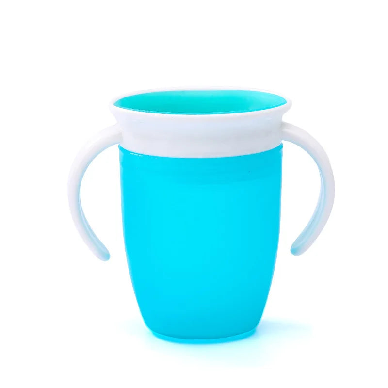 360 Degrees Drinking Cup – Soft Silicone Sipper for Mess-Free & Independent Hydration