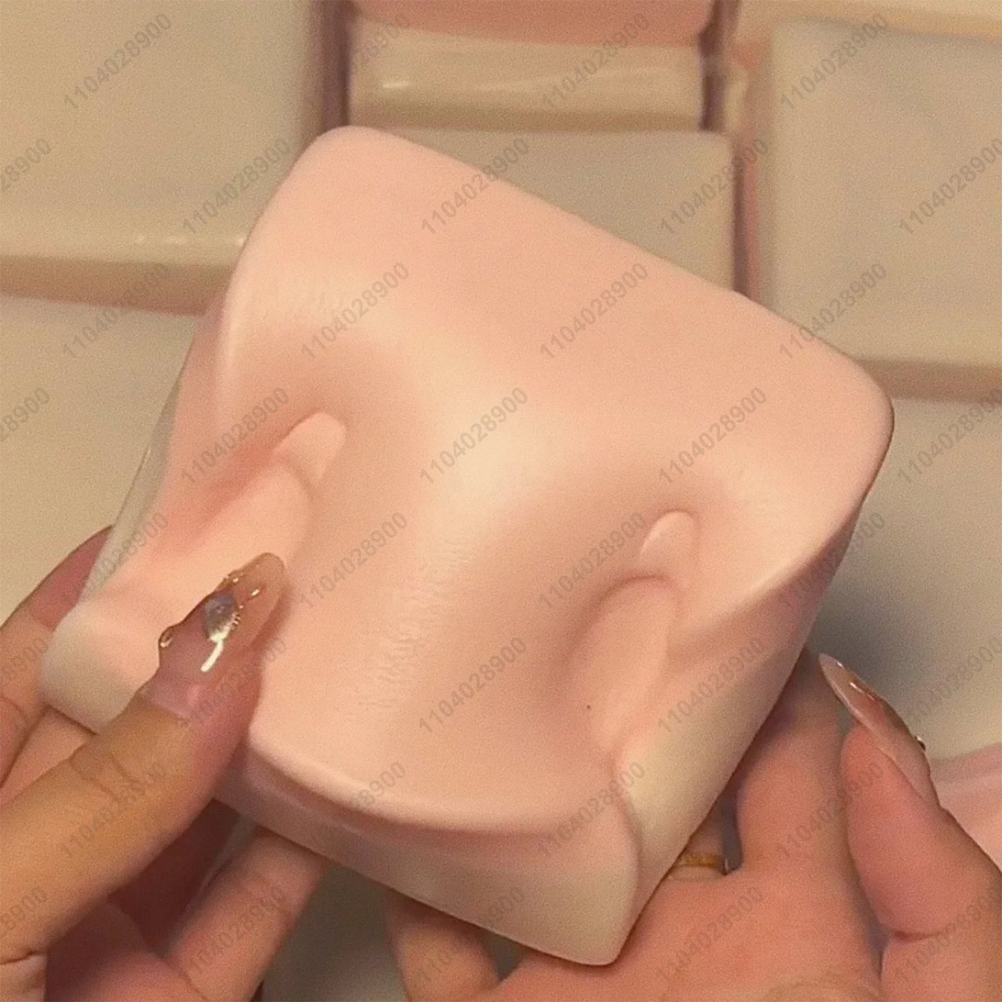 Strawberry Toast Cake Squishie – Double-Layer Fidget for Tactile Stimulation & Emotional Regulation