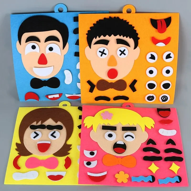 Felt Emotion Change Creative Facial Set