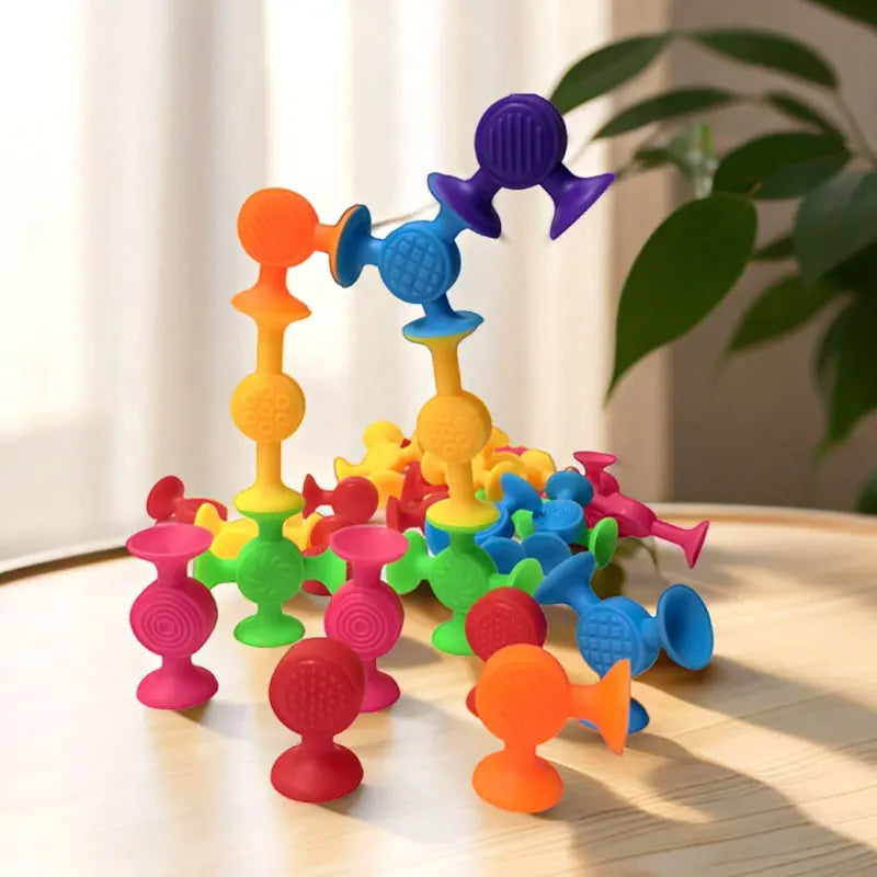 Sensory Sucker Soft Building Blocks