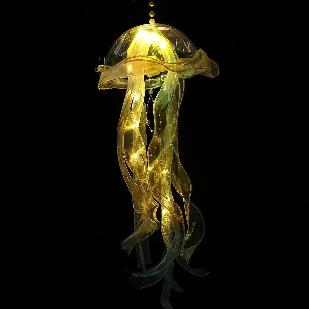 Jellyfish Wall Hanging Decoration Lamps – Calming Sensory Lighting for Neurodivergent-Friendly Spaces