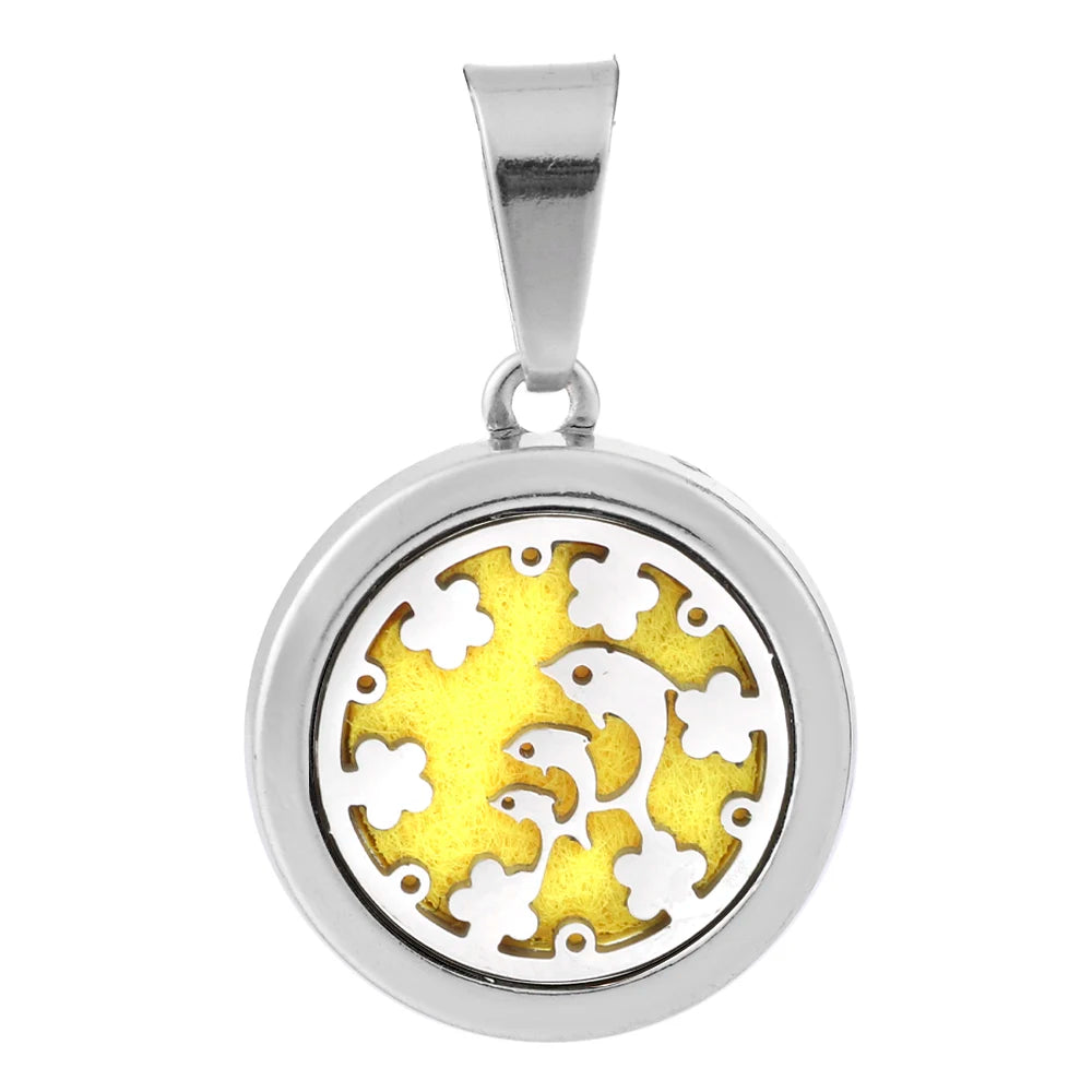Aromatherapy Pendant – Essential Oil Necklace for Sensory Regulation & Focus