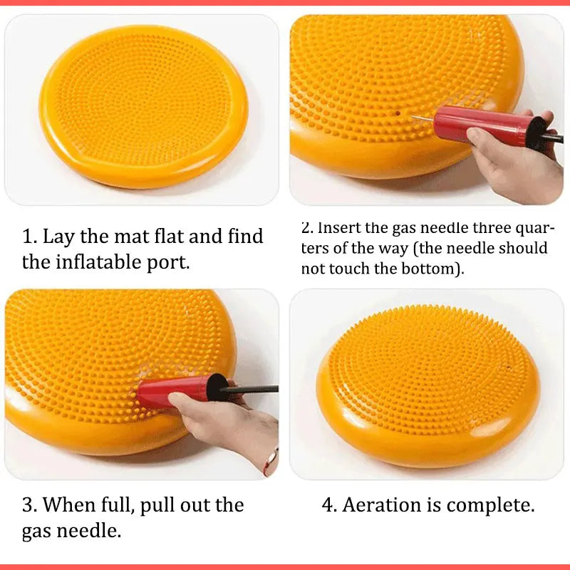 Inflatable Wobble Cushion ,Balance & Focus Tool for Neurodivergent-Friendly Movement