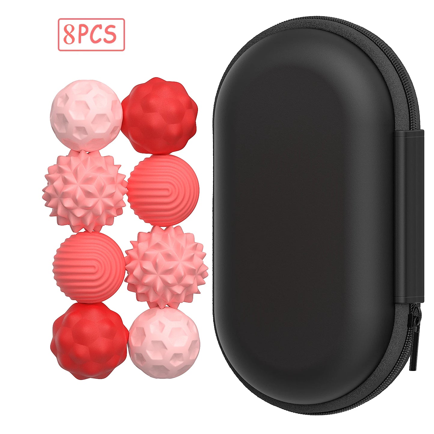 Silicone Magnetic Sensory Balls | Tactile Focus & Visual Engagement Set