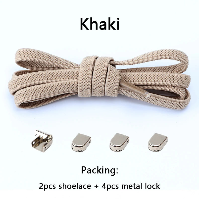 4Pcs No Tie Shoelaces – Effortless, Sensory-Friendly Footwear for All Ages