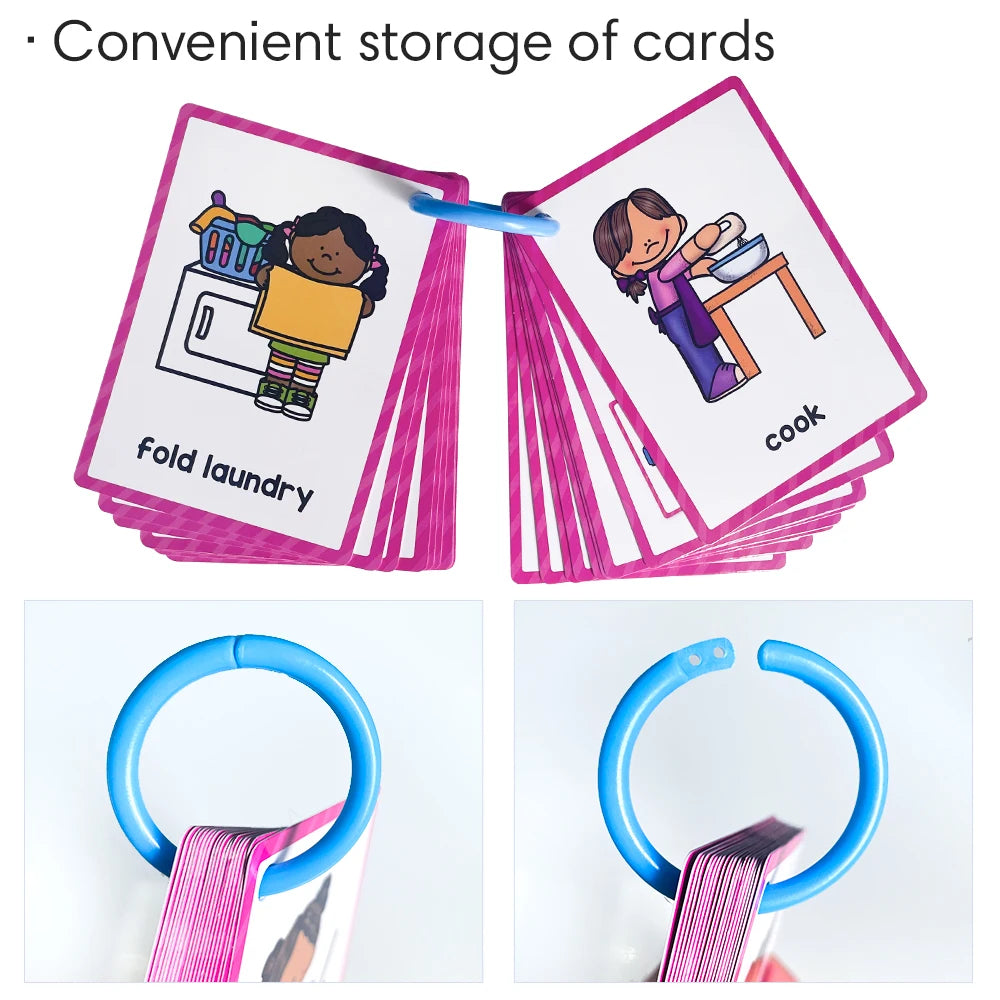 Daily Routines Flash Cards