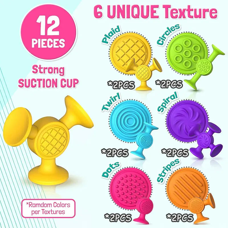 Sensory Sucker Soft Building Blocks