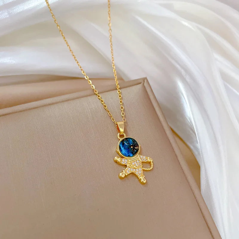 Rotatable Flower Necklace – Discreet Sensory Pendant for Adults