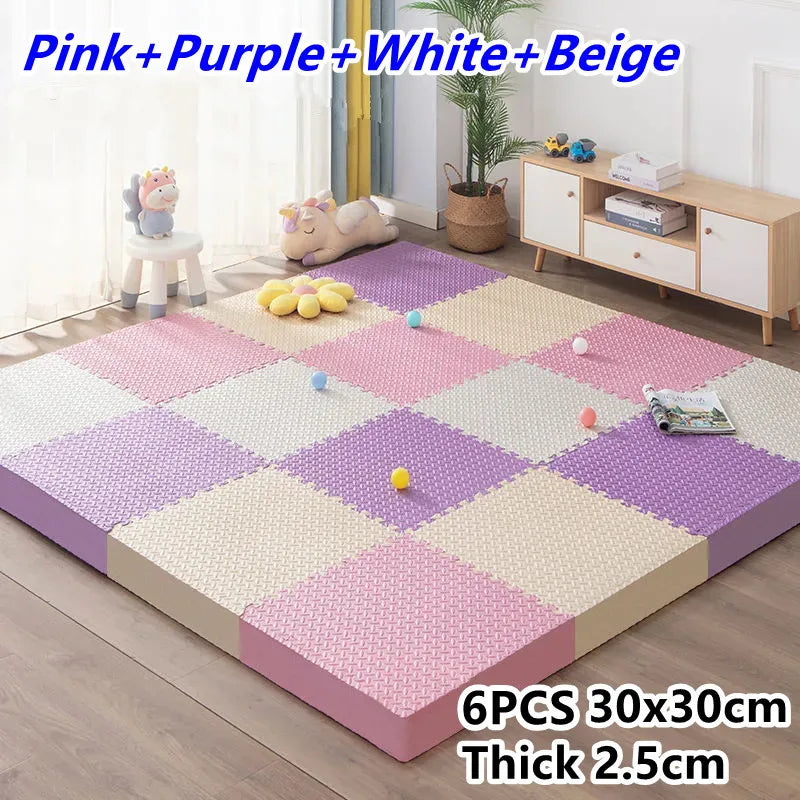 6PCS Playroom Mat