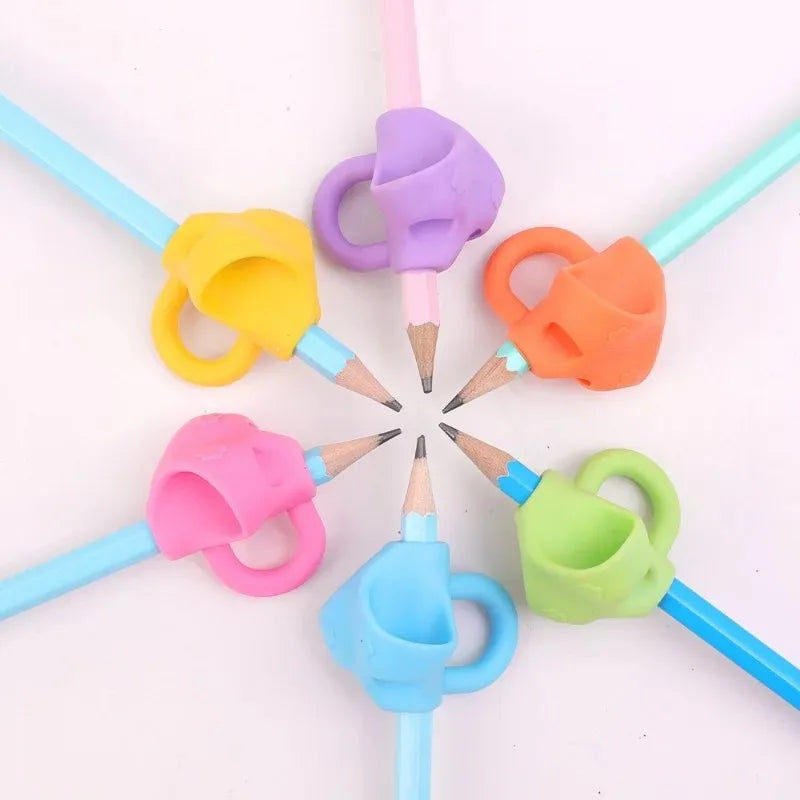 Silicone Handwriting Posture Correction – Grip Support for Children & Neurodivergent Writers