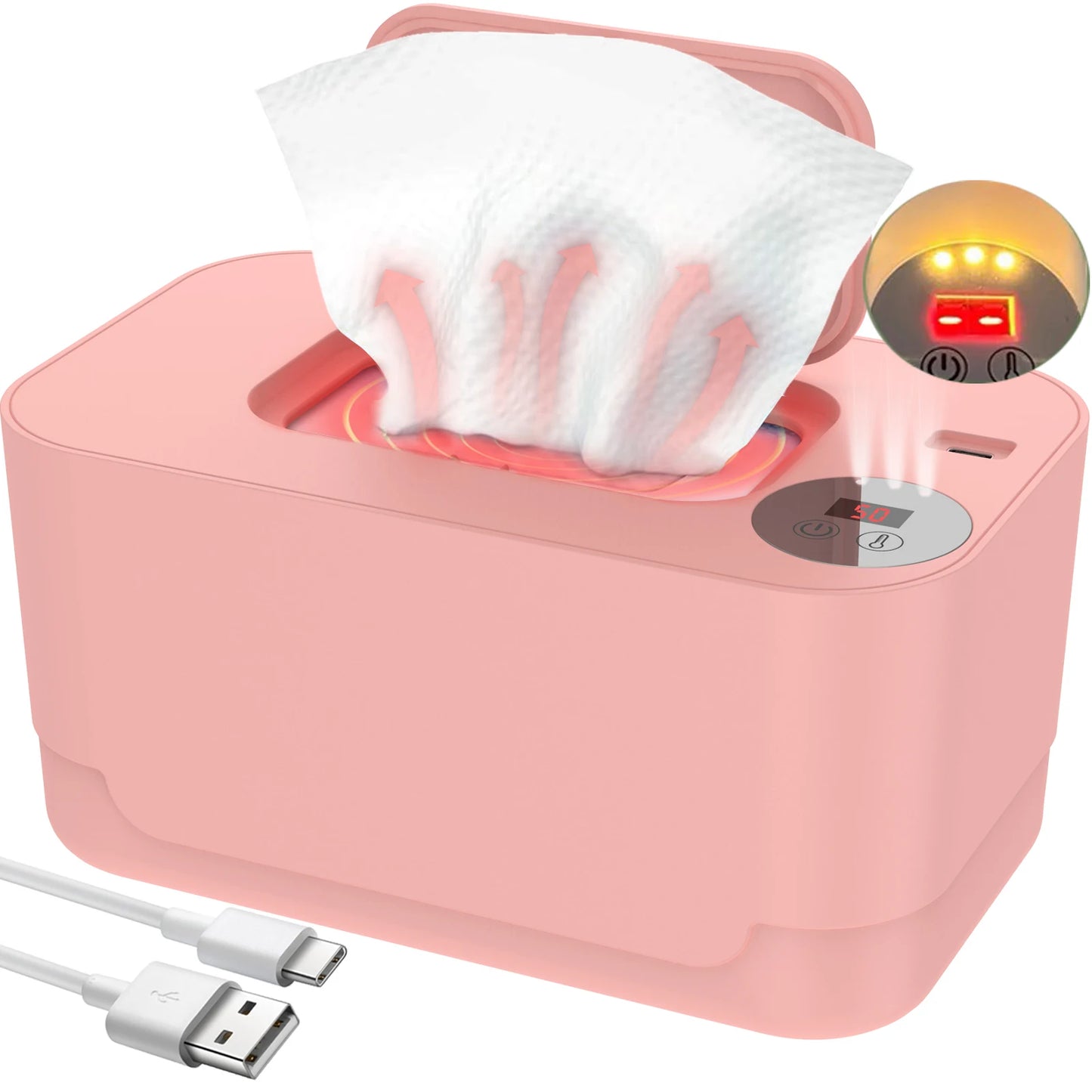 USB Wipe Warmer Dispenser