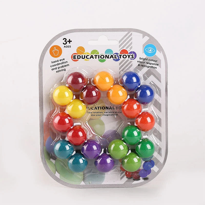 Infinity Rainbow Ball Sensory Fidget Toy