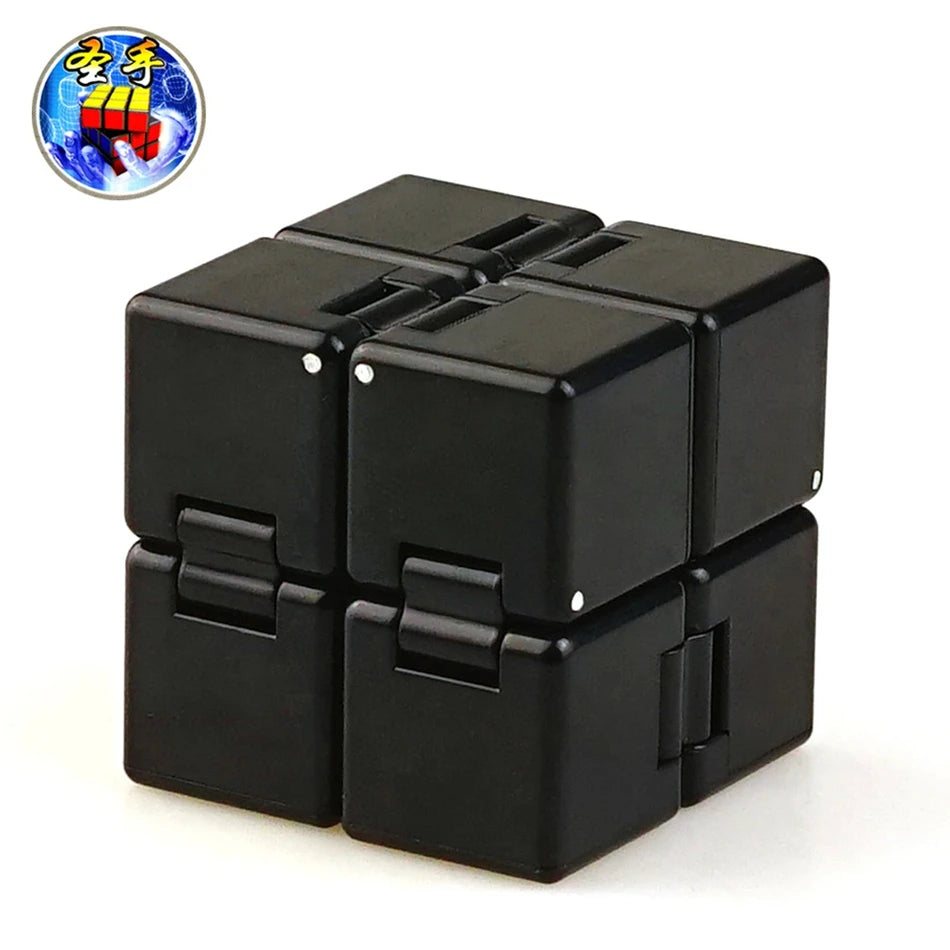 Infinity Magic Cube – Folding Fidget Puzzle for Repetitive Focus & Tactile Engagement