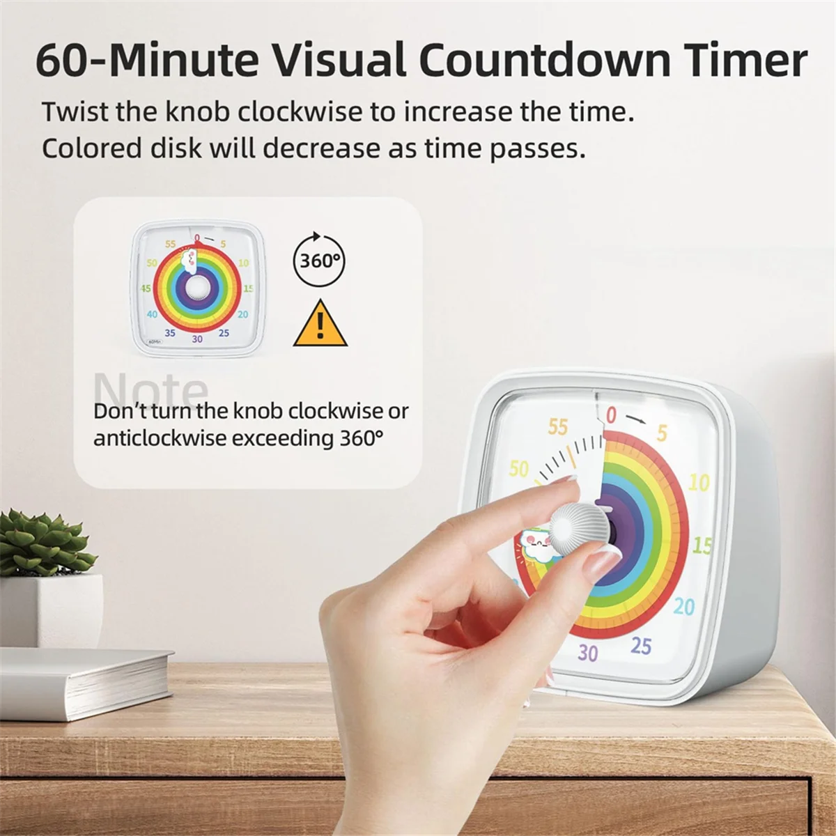 Rainbow Visual Timer