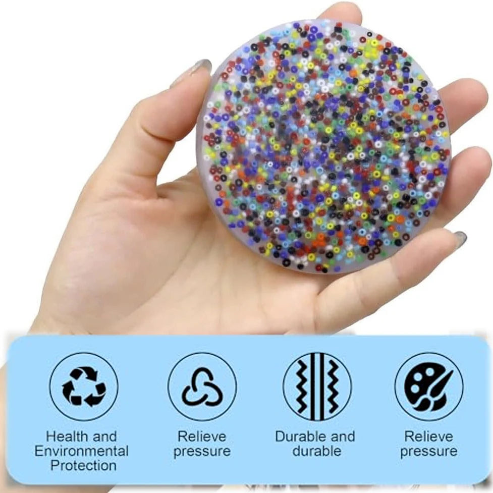 Compact tactile pad supporting neurodivergent needs and focus