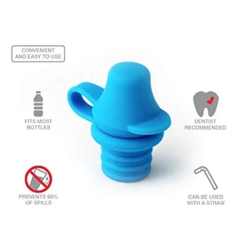 3Pcs No Spill Water Bottle Cup Adapter – Leak-Proof Hydration Support for Accessibility & Travel