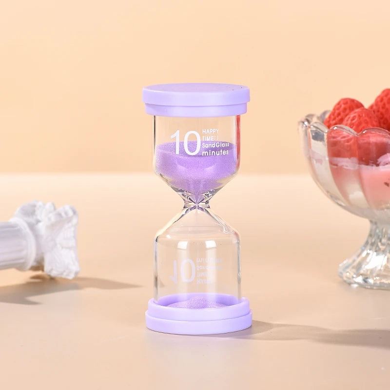 Colourful Hourglass Set – Visual Time Management Tools (3/5/10/15/30 Minutes)