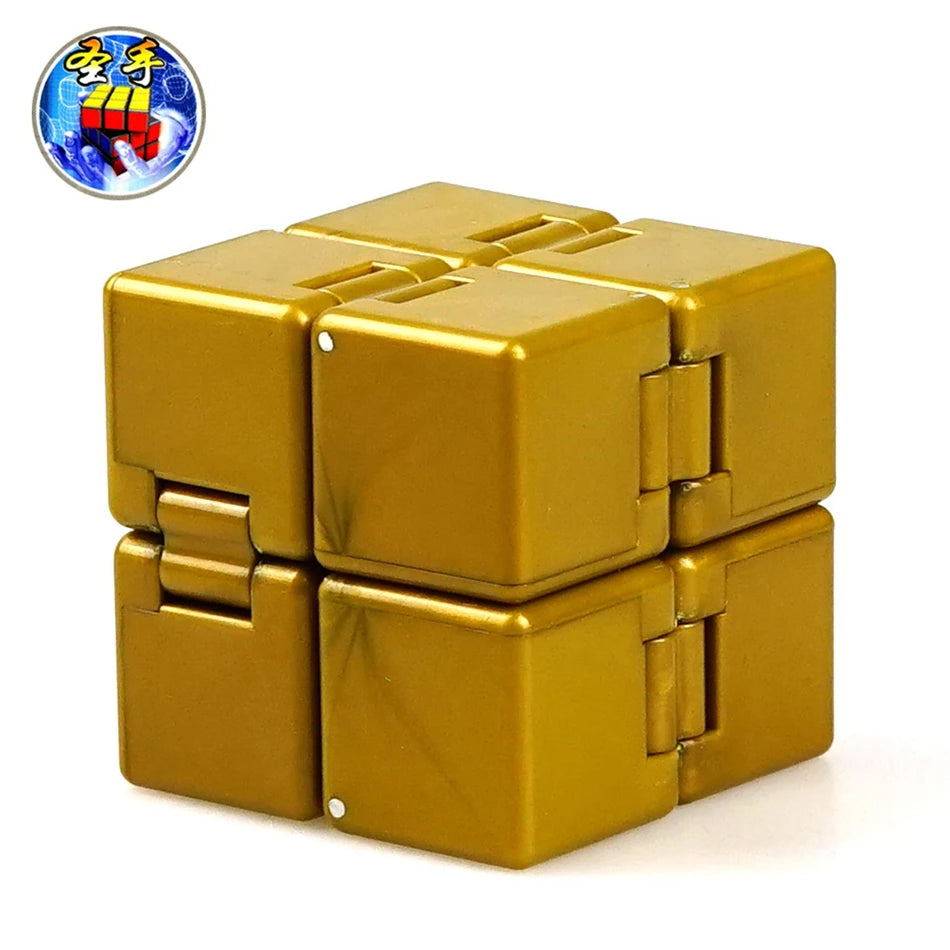 Infinity Magic Cube – Folding Fidget Puzzle for Repetitive Focus & Tactile Engagement