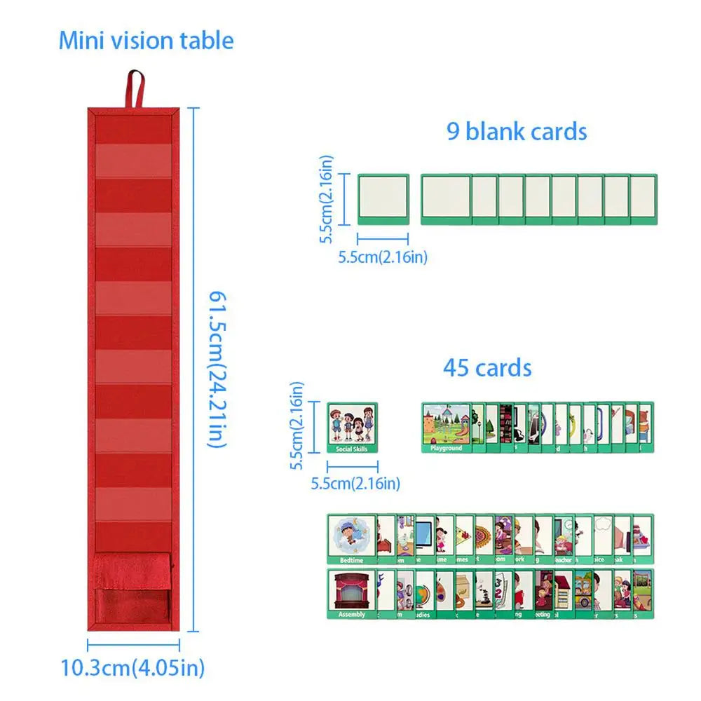 Mini Visual Schedule Chart