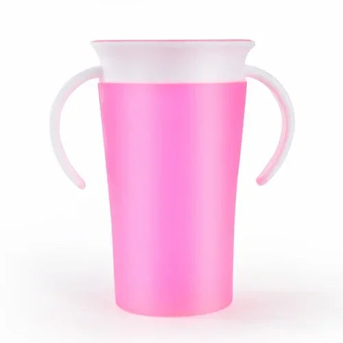 360 Degrees Drinking Cup – Leak-Proof Silicone Sipper for Independent & Mess-Free Hydration