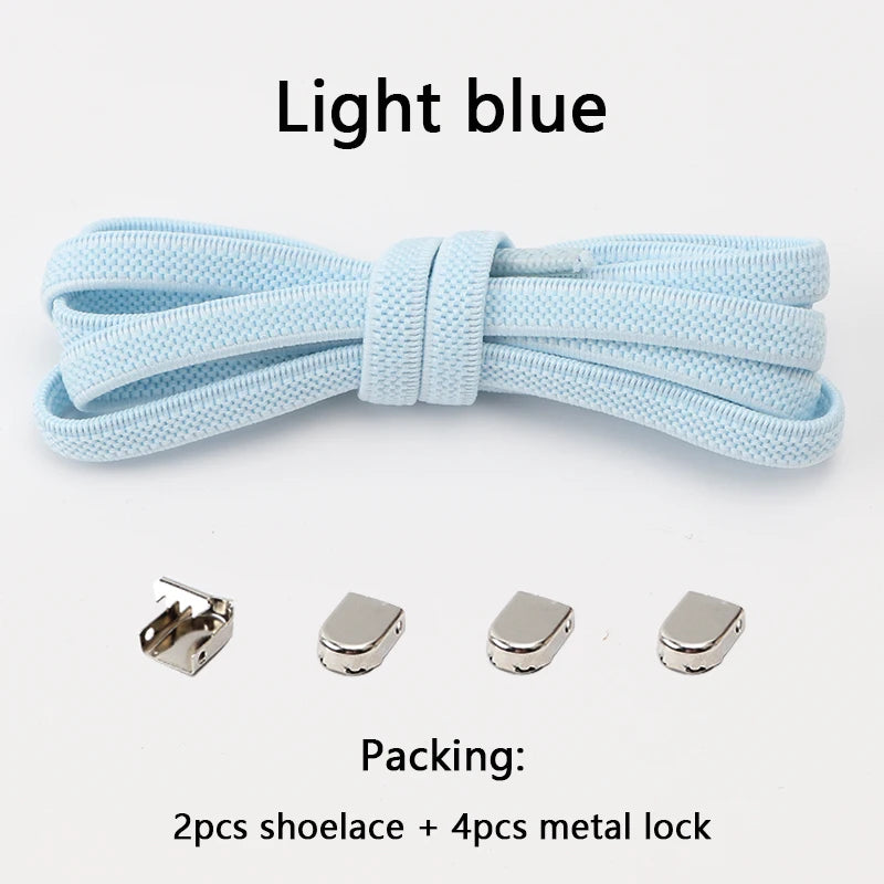 4Pcs No Tie Shoelaces – Effortless, Sensory-Friendly Footwear for All Ages
