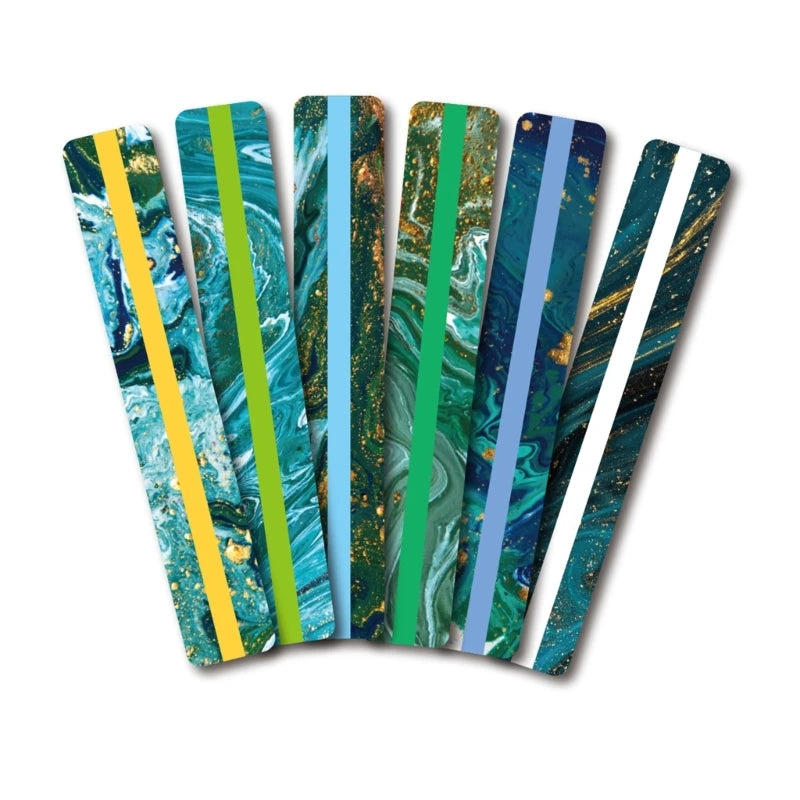 Reading Ruler Bookmarks, Tinted Text Tracker for Visual Comfort & Literacy Support