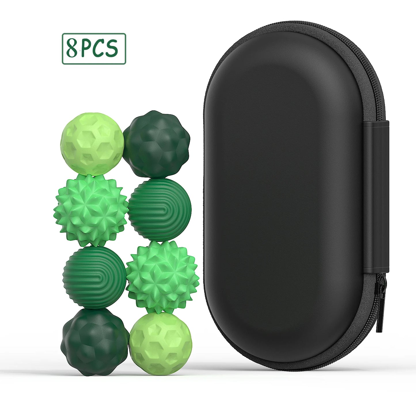 Silicone Magnetic Sensory Balls | Tactile Focus & Visual Engagement Set