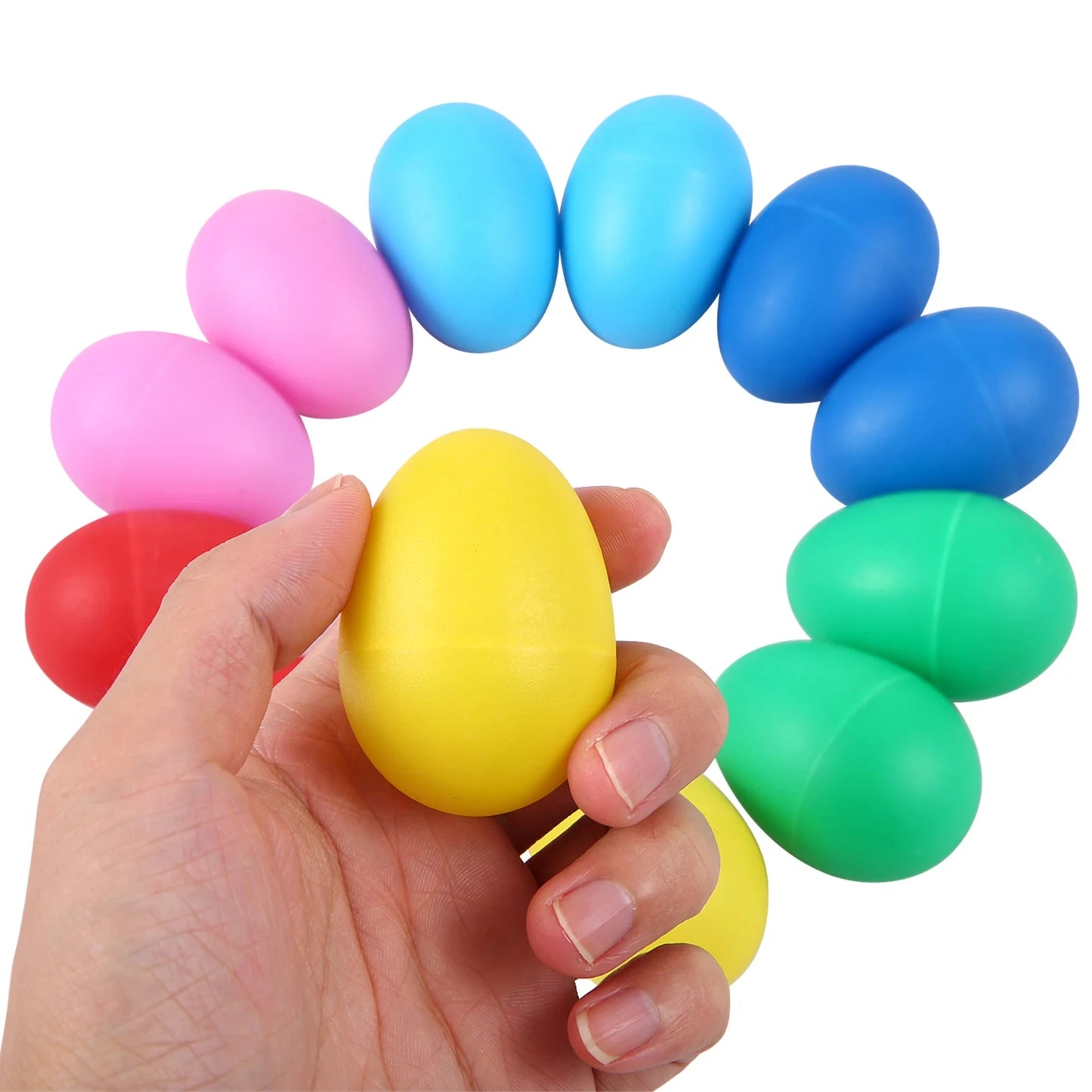 12Pcs Egg Shakers Percussion Musical Instruments