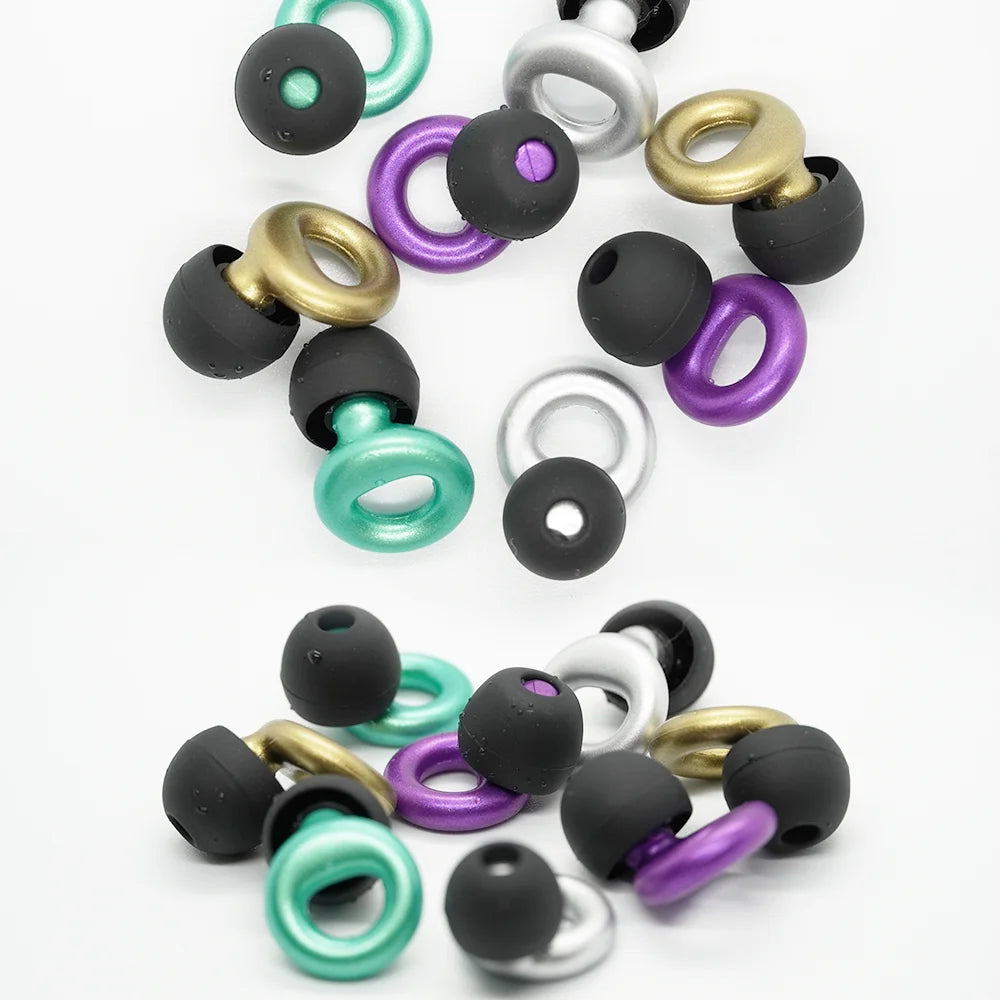HUAK Silicone Ear Plugs High-Fidelity Noise Reduction for Neurodivergent Teens & Adults