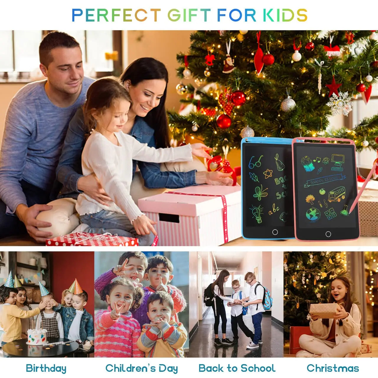 LCD Drawing Board – 16" Pressure-Sensitive Tablet for Creative & Sensory Play