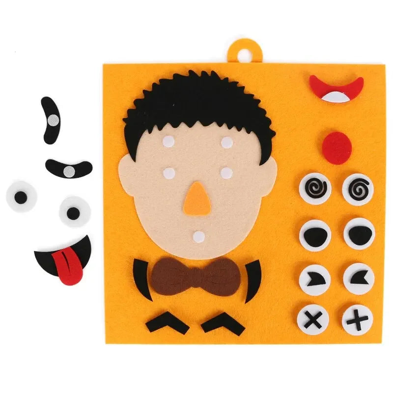 Felt Emotion Change Creative Facial Set