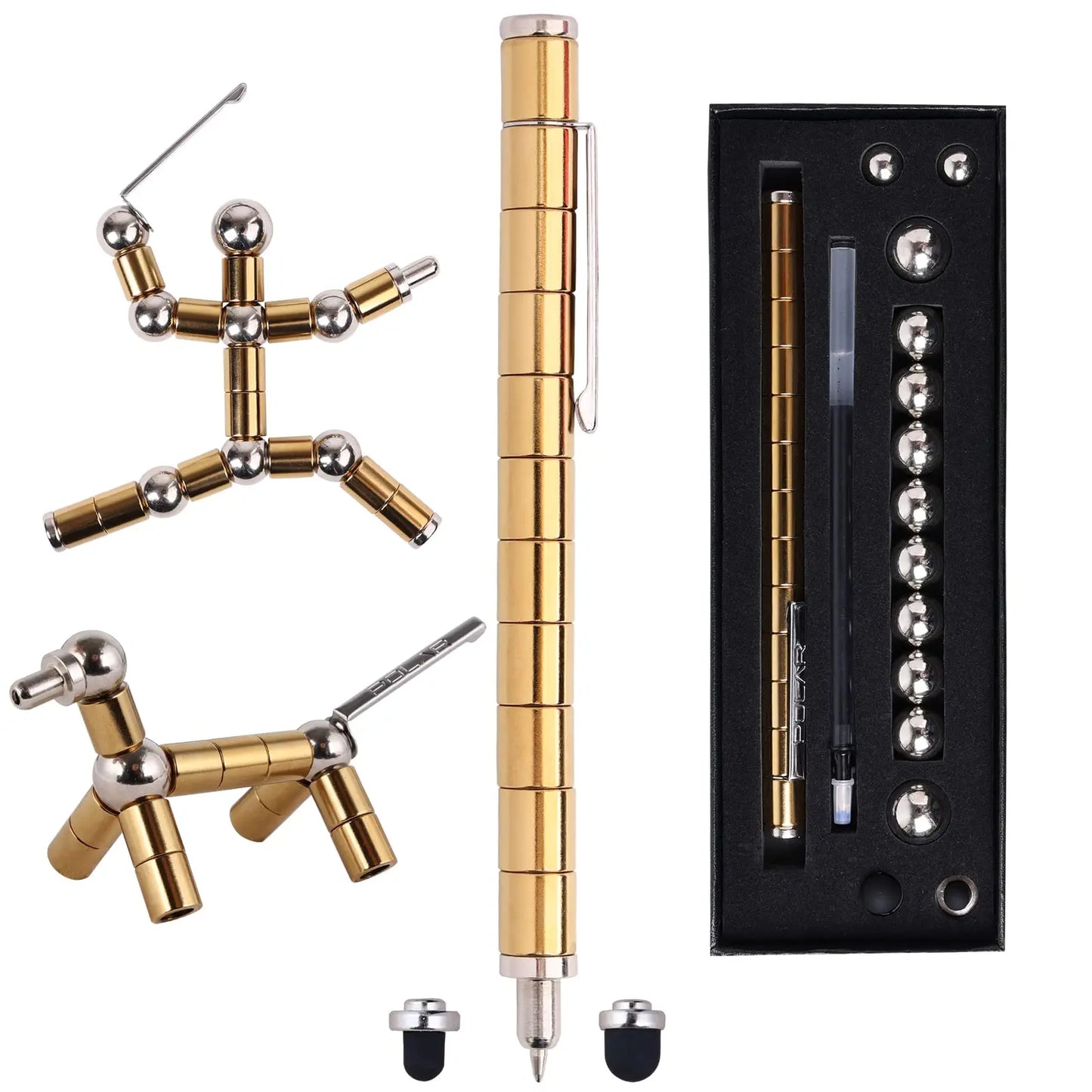 Multifunctional Magnet Fidget Pen – Modular Desk Accessory (Adults Only